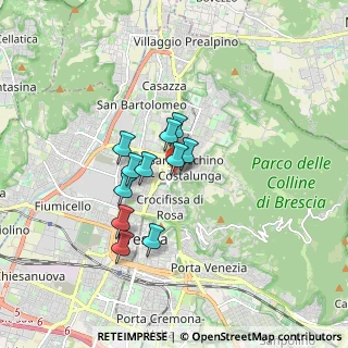 Mappa Via Marcantonio Ducco, 25123 Brescia BS, Italia (1.23)