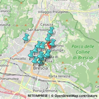 Mappa Via Marcantonio Ducco, 25123 Brescia BS, Italia (1.29933)