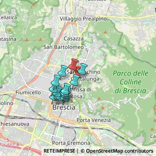 Mappa Via Marcantonio Ducco, 25123 Brescia BS, Italia (1.38)
