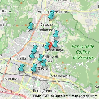Mappa Via Marcantonio Ducco, 25123 Brescia BS, Italia (1.86615)