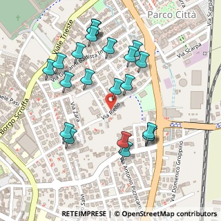Mappa Via Riello, 36100 Vicenza VI, Italia (0.24091)