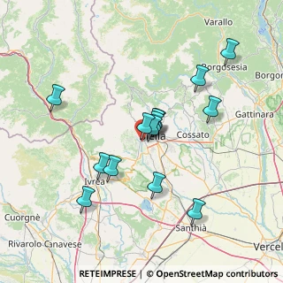 Mappa Via Camillo Benso Conte di Cavour, 13897 Occhieppo Inferiore BI, Italia (13.01857)
