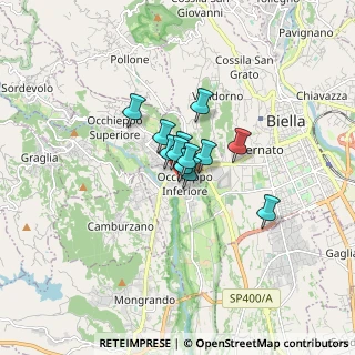 Mappa Via Camillo Benso Conte di Cavour, 13897 Occhieppo Inferiore BI, Italia (0.79083)
