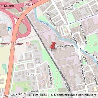 Mappa Via Marmolada, 27, 20095 Cusano Milanino, Milano (Lombardia)