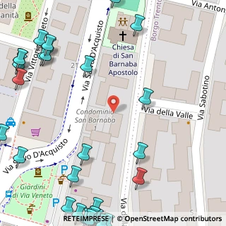 Mappa Via Salvo D'Acquisto, 25128 Brescia BS, Italia (0.09643)