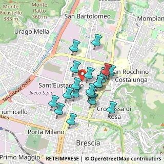 Mappa Via Salvo D'Acquisto, 25128 Brescia BS, Italia (0.6635)