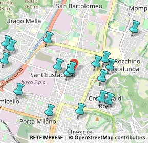 Mappa Via Salvo D'Acquisto, 25128 Brescia BS, Italia (1.11824)