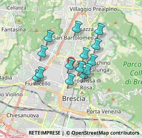 Mappa Via Salvo D'Acquisto, 25128 Brescia BS, Italia (1.33)