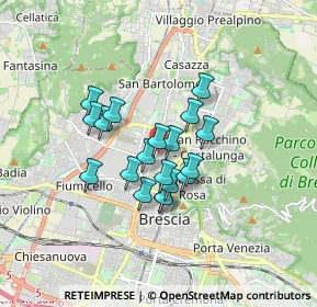 Mappa Via Salvo D'Acquisto, 25128 Brescia BS, Italia (1.21526)