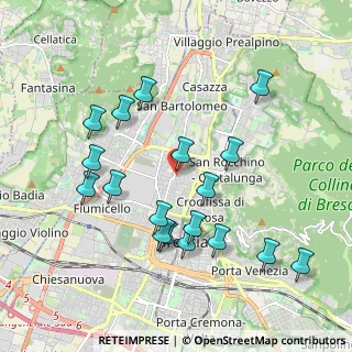 Mappa Via Salvo D'Acquisto, 25128 Brescia BS, Italia (1.97667)