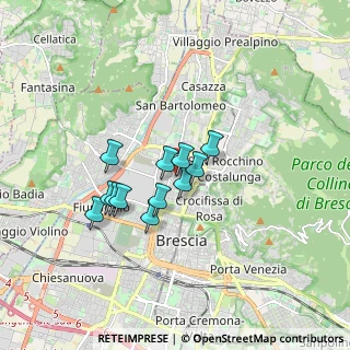 Mappa Via Salvo D'Acquisto, 25128 Brescia BS, Italia (1.2525)