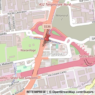 Mappa Via Giovanni Giacosa, 226, 20092 Cinisello Balsamo, Milano (Lombardia)