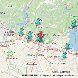 Mappa Via Giambattista Cipani, 25128 Brescia BS, Italia (17.69)