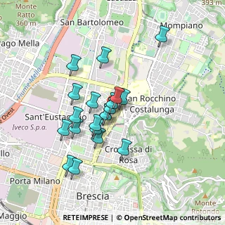 Mappa Via Giambattista Cipani, 25128 Brescia BS, Italia (0.7305)
