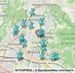 Mappa Via Giambattista Cipani, 25128 Brescia BS, Italia (1.84632)