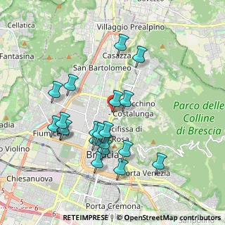 Mappa Via Giambattista Cipani, 25128 Brescia BS, Italia (1.8505)