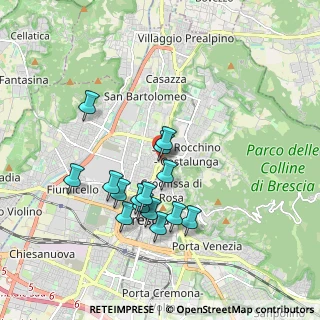Mappa Via Giambattista Cipani, 25128 Brescia BS, Italia (1.65533)