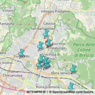 Mappa Via Giambattista Cipani, 25128 Brescia BS, Italia (1.98091)