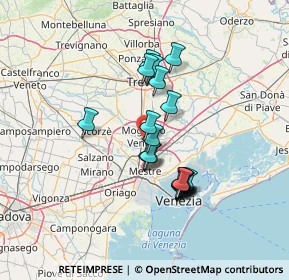 Mappa Via Pietro Favretti, 31021 Mogliano Veneto TV, Italia (11.046)