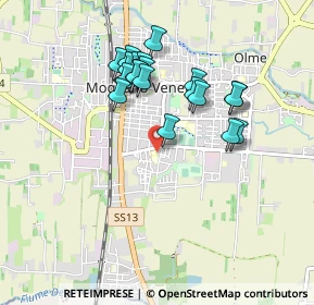 Mappa Via Pietro Favretti, 31021 Mogliano Veneto TV, Italia (0.8115)