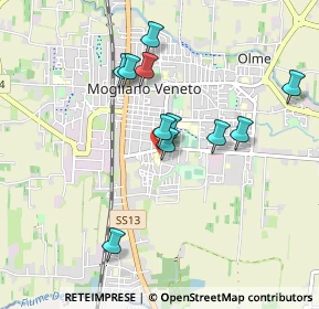 Mappa Via Pietro Favretti, 31021 Mogliano Veneto TV, Italia (0.80182)