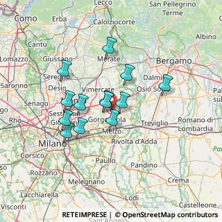 Mappa Via Gera, 20060 Gessate MI, Italia (11.21385)
