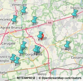 Mappa Via Gera, 20060 Gessate MI, Italia (4.69083)