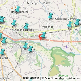 Mappa Centro Commerciale Vigliano, 13856 Vigliano Biellese BI, Italia (3.63)