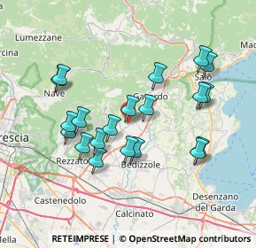 Mappa 25080 Paitone BS, Italia (6.9765)