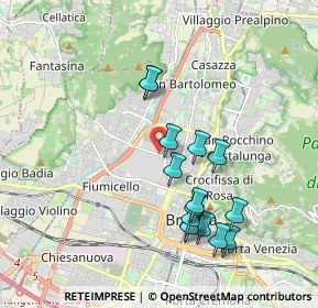 Mappa Via Attilio Franchi, 25127 Brescia BS, Italia (1.81)