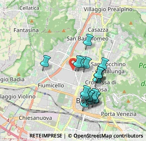 Mappa Via Attilio Franchi, 25127 Brescia BS, Italia (1.575)
