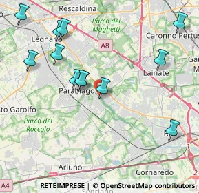 Mappa Piazza Alessandro Manzoni, 20014 Nerviano MI, Italia (4.50417)