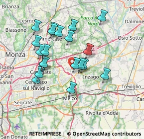 Mappa Via Antonio Gramsci, 20060 Gessate MI, Italia (6.664)
