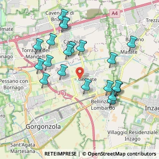 Mappa Via Antonio Gramsci, 20060 Gessate MI, Italia (2.034)