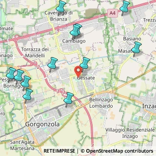 Mappa Via Antonio Gramsci, 20060 Gessate MI, Italia (2.7)