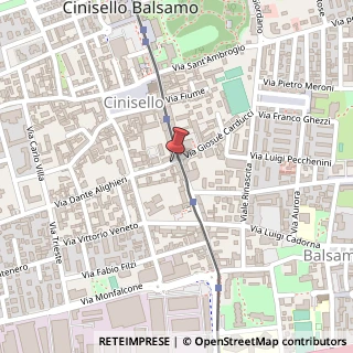 Mappa Via Dante Alighieri, 3, 20092 Cinisello Balsamo, Milano (Lombardia)