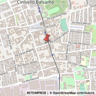 Mappa Via Dante Alighieri, 6, 20092 Cinisello Balsamo, Milano (Lombardia)