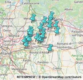 Mappa Via S. Alesandro, 24045 Fara Gera D'Adda BG, Italia (9.302)