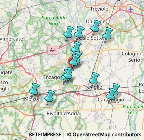 Mappa Via S. Alesandro, 24045 Fara Gera D'Adda BG, Italia (6.21071)