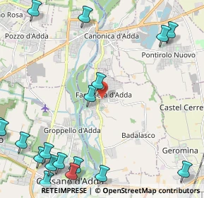 Mappa Via S. Alesandro, 24045 Fara Gera D'Adda BG, Italia (3.393)