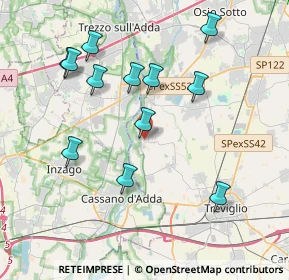 Mappa Via S. Alesandro, 24045 Fara Gera D'Adda BG, Italia (3.9175)