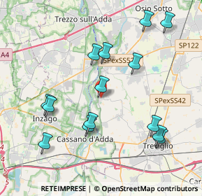 Mappa Via S. Alesandro, 24045 Fara Gera D'Adda BG, Italia (4.21071)