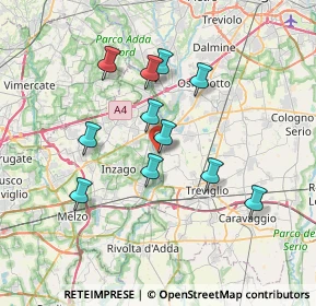 Mappa Via Linificio, 24045 Fara Gera d'Adda BG, Italia (6.26)