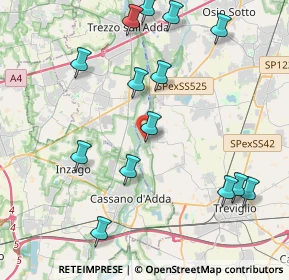 Mappa Via Linificio, 24045 Fara Gera d'Adda BG, Italia (4.63286)