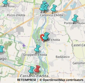 Mappa Via Linificio, 24045 Fara Gera d'Adda BG, Italia (2.54167)