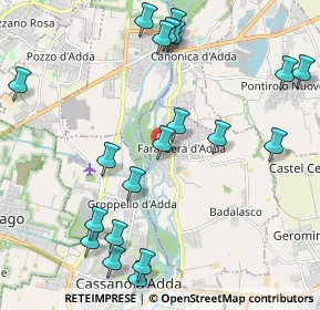 Mappa Via Linificio, 24045 Fara Gera d'Adda BG, Italia (2.467)