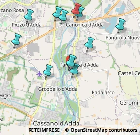 Mappa Via Linificio, 24045 Fara Gera d'Adda BG, Italia (2.00083)
