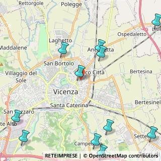 Mappa Via Giuliano Ziggiotti, 36100 Vicenza VI, Italia (3.16182)