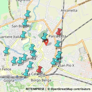 Mappa Via Giuliano Ziggiotti, 36100 Vicenza VI, Italia (1.12)