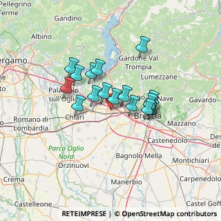 Mappa Piazza S. Rocco, 25035 Ospitaletto BS, Italia (10.09588)